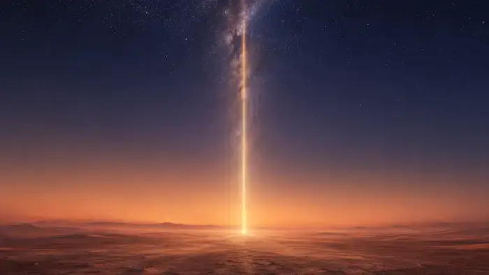 Axis Mundi concept illustration